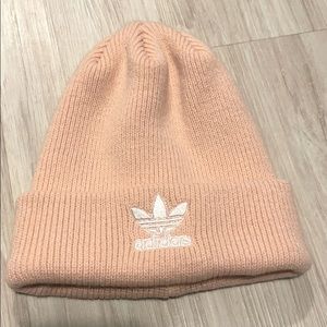 Pink adidas hat
